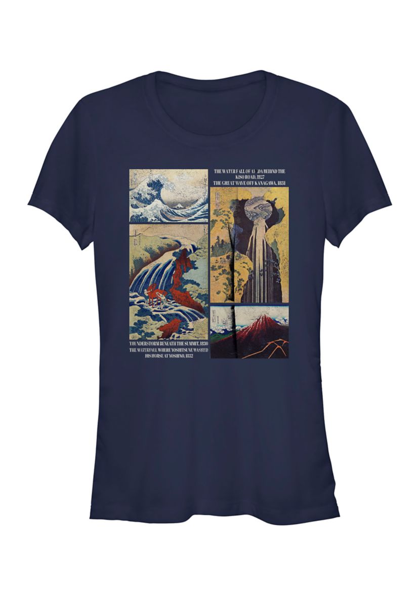 Hokusai Paintings Graphic T-Shirt