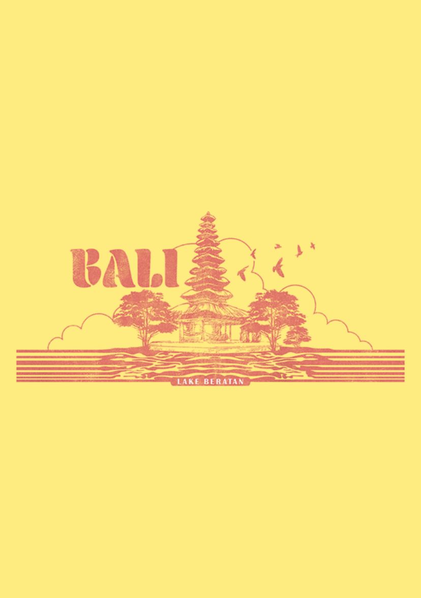 Bali Temple Graphic Tank