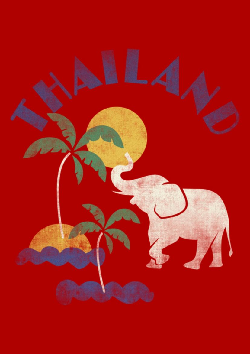 Thailand Minimal Graphic T-Shirt