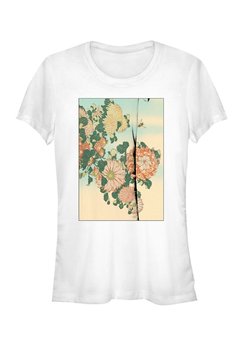 Asian Blossoms Graphic T-Shirt