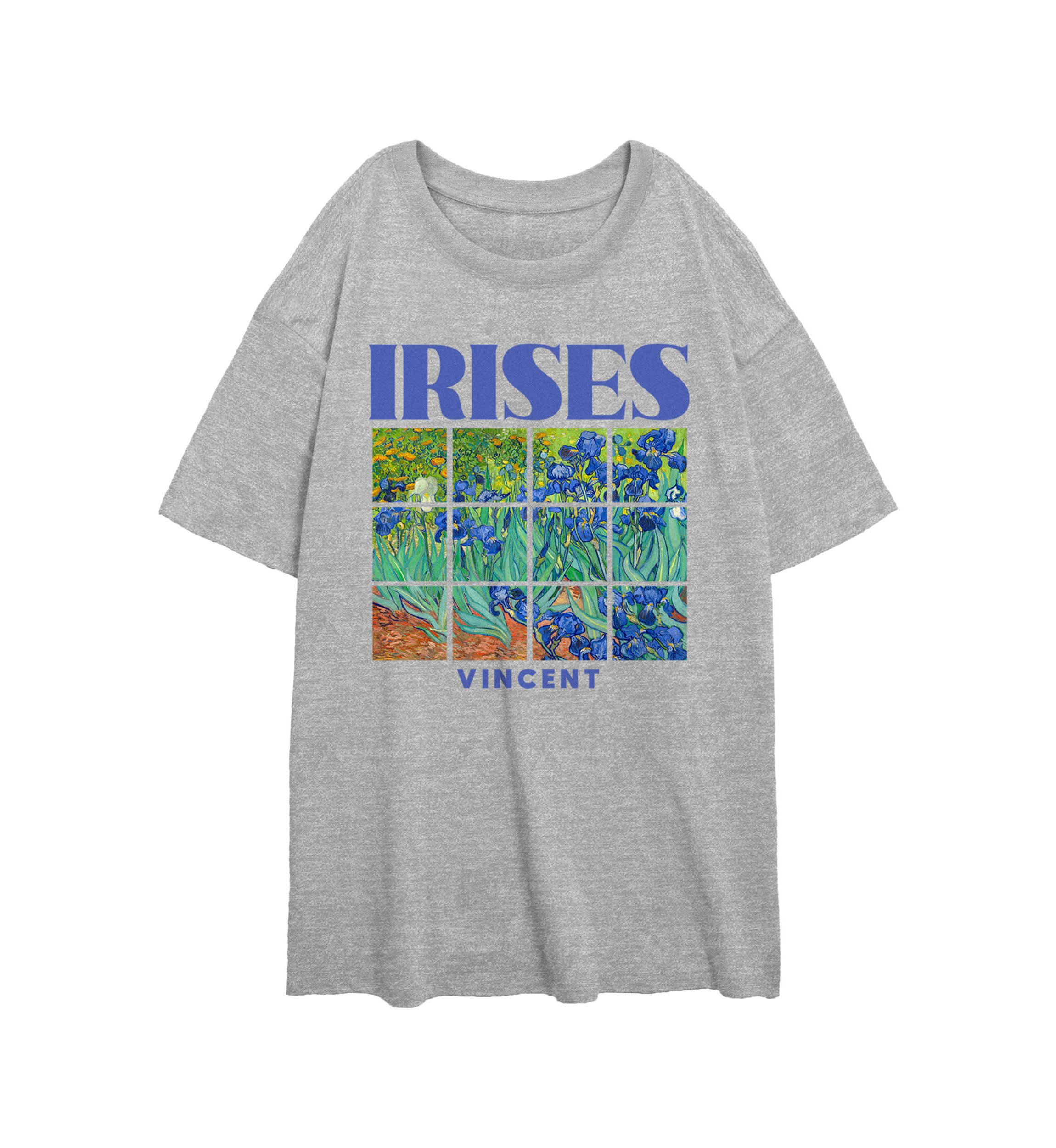 IRISES SQUARES Graphic Tank
