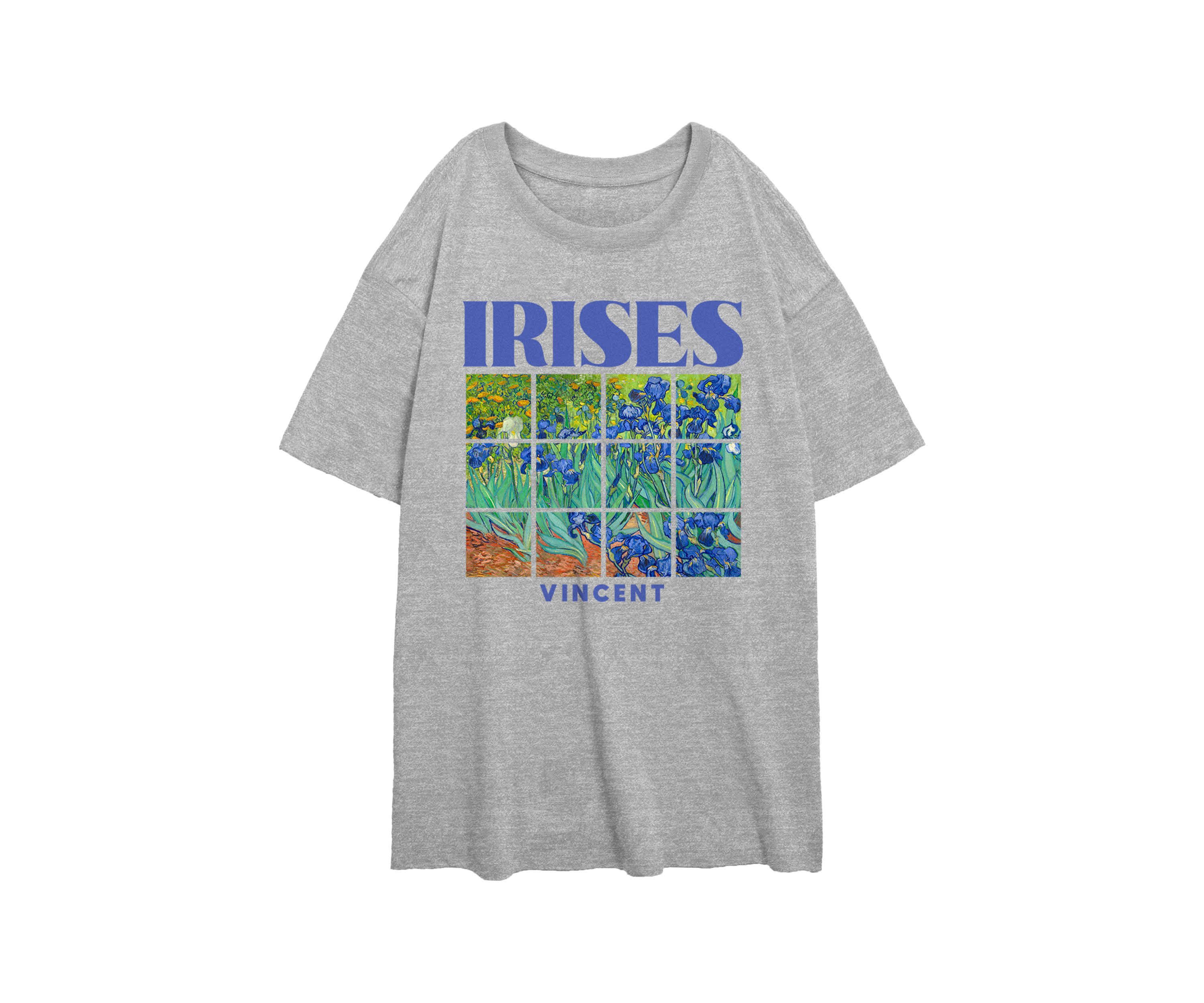 IRISES SQUARES Graphic Tank