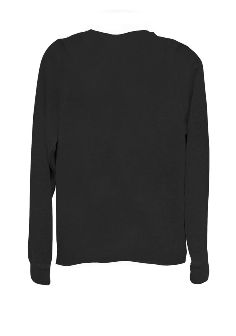 City Skyline Grayscale Group Portrait Cowl Neck Pullover