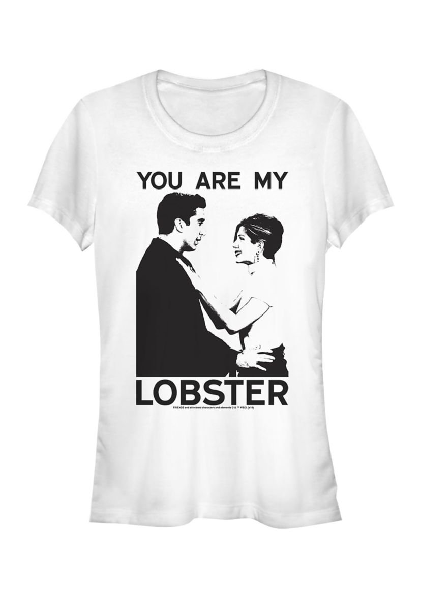 Juniors Ross And Rachel Graphic T-Shirt