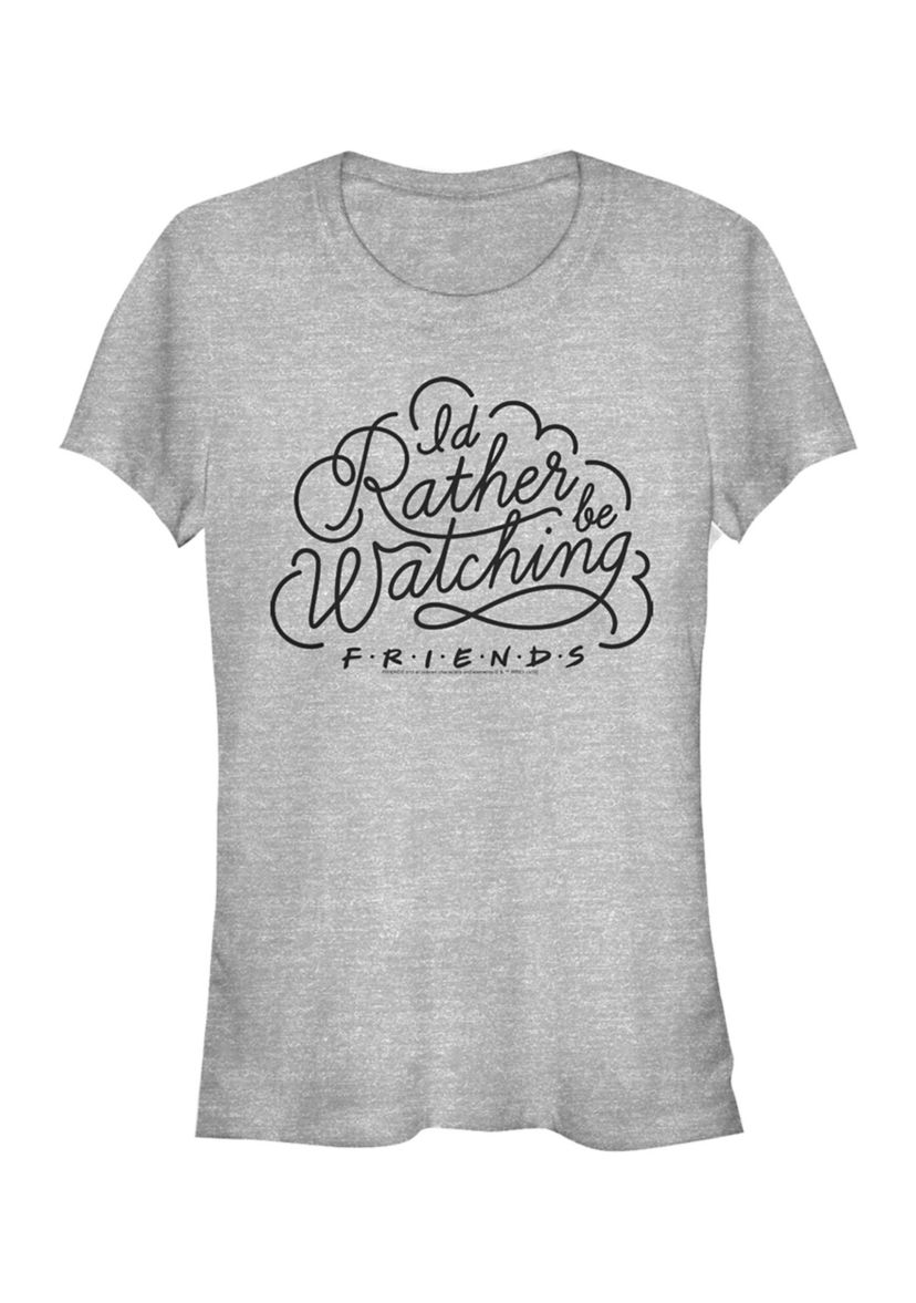 Juniors Rather Be Watching T-Shirt