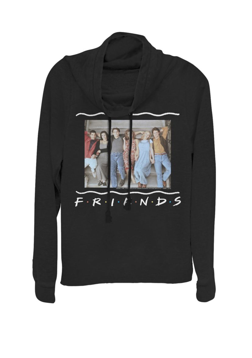 Porch Group Portrait Cowl Neck Graphic Pullover
