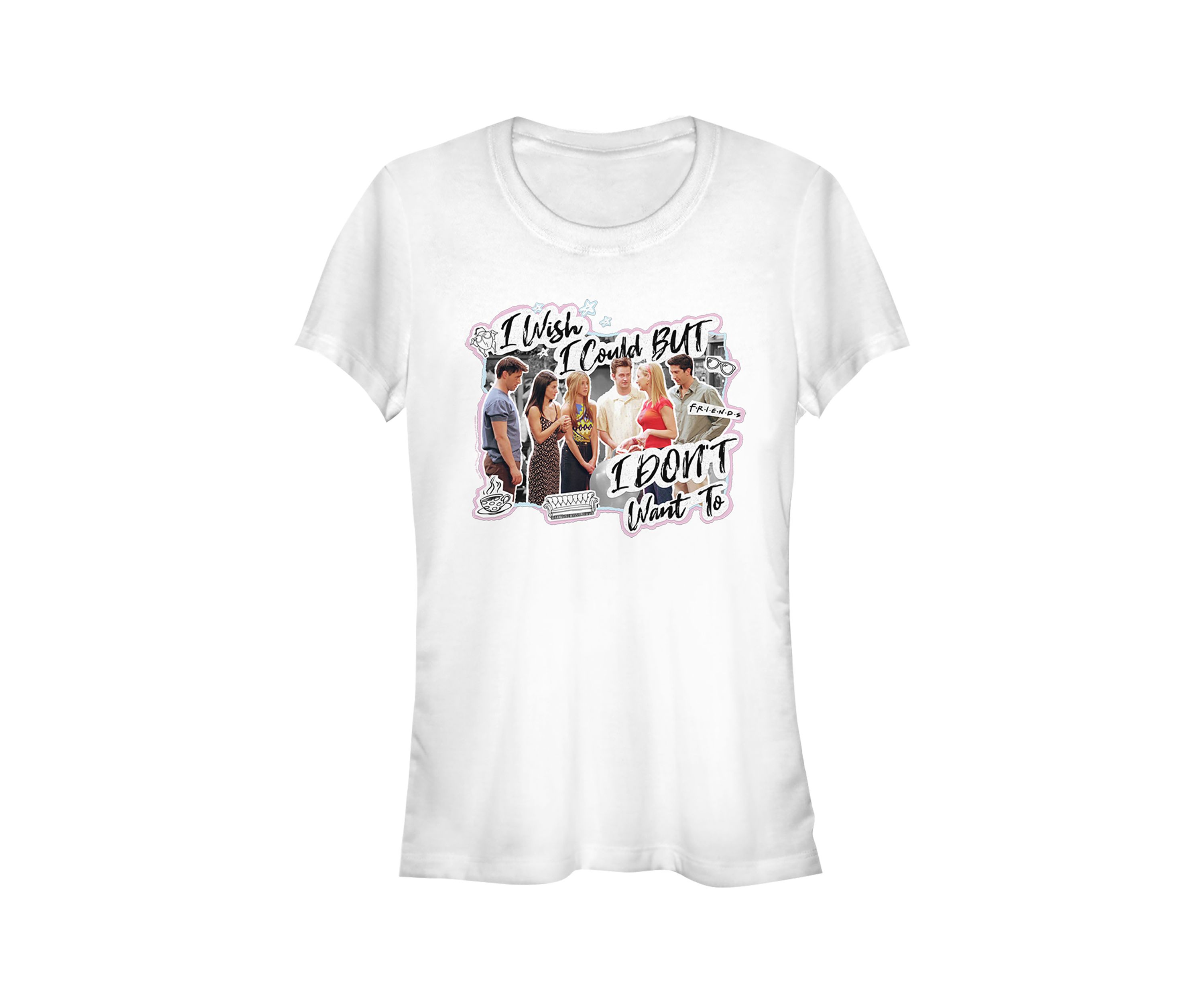 Juniors I Dont Want To Graphic T-Shirt