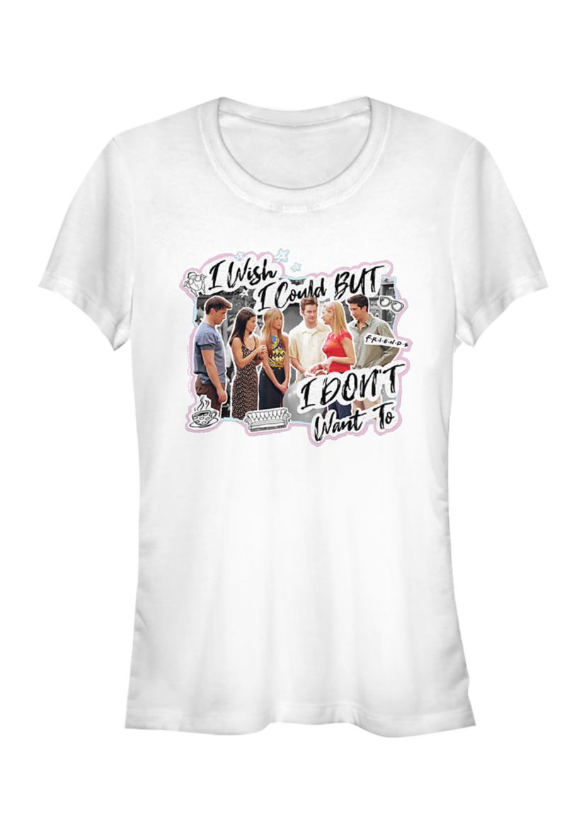 Juniors I Dont Want To Graphic T-Shirt