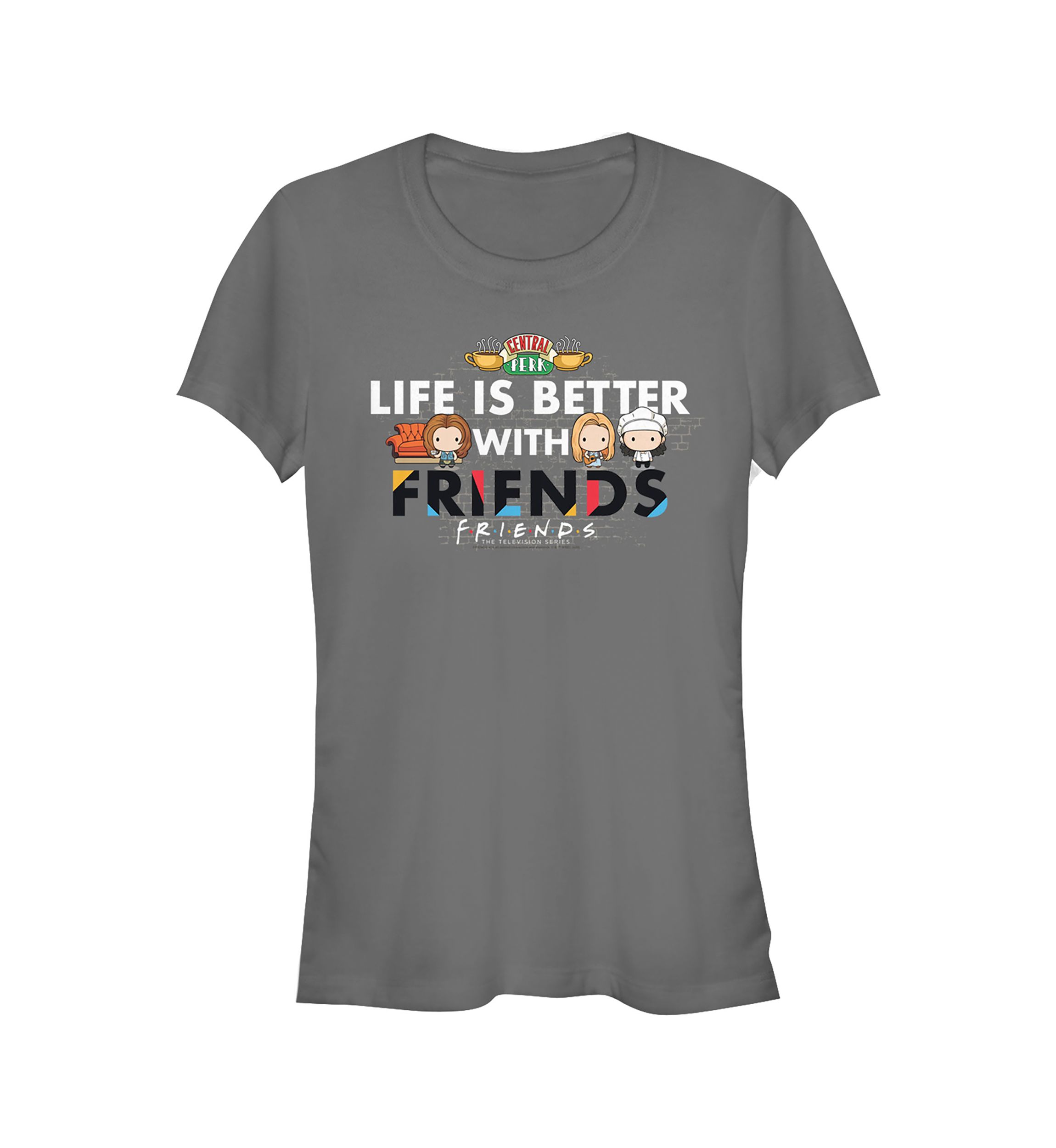 Juniors Life is Better Graphic T-Shirt