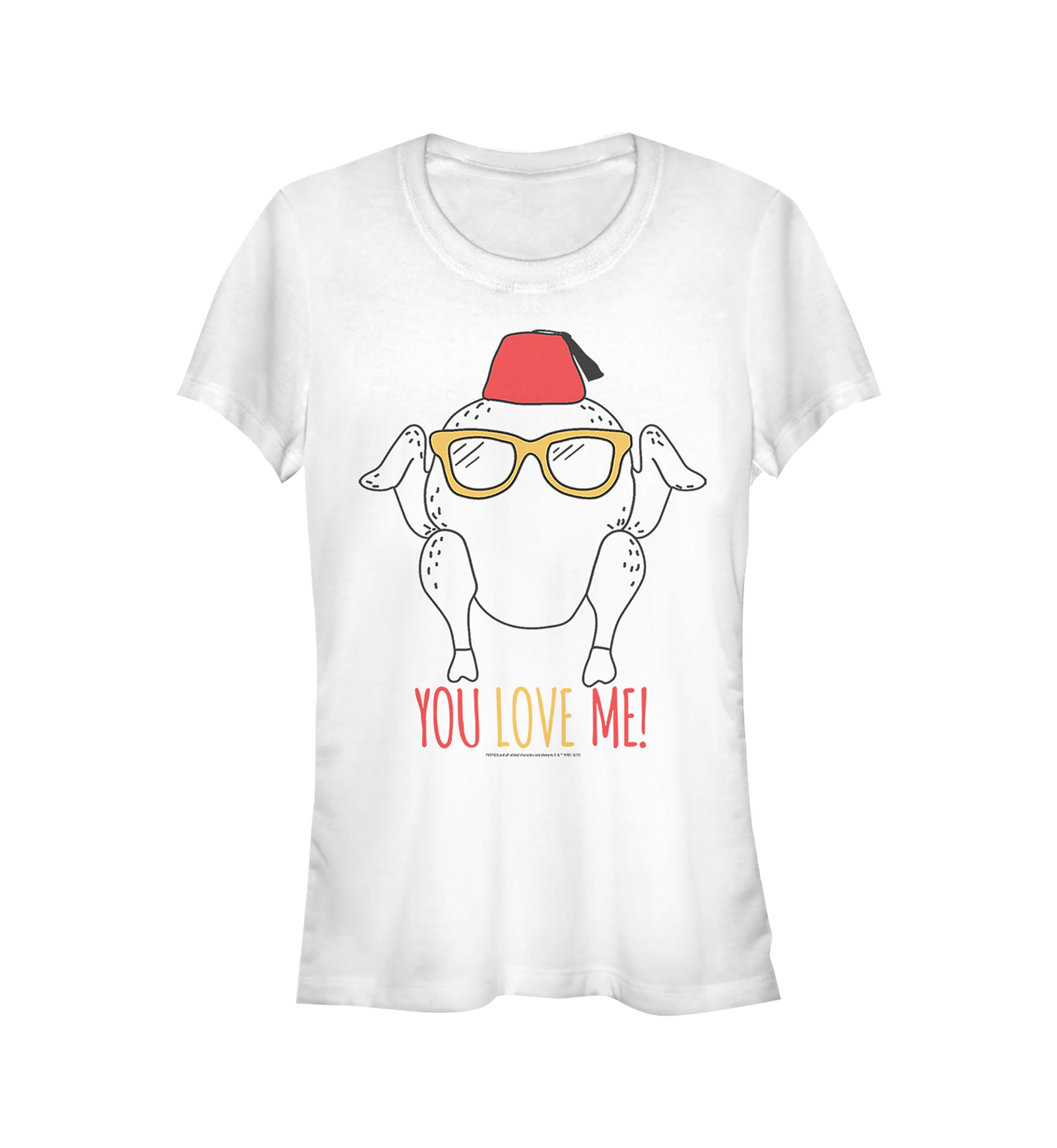 Juniors Turkey Love Graphic T-Shirt