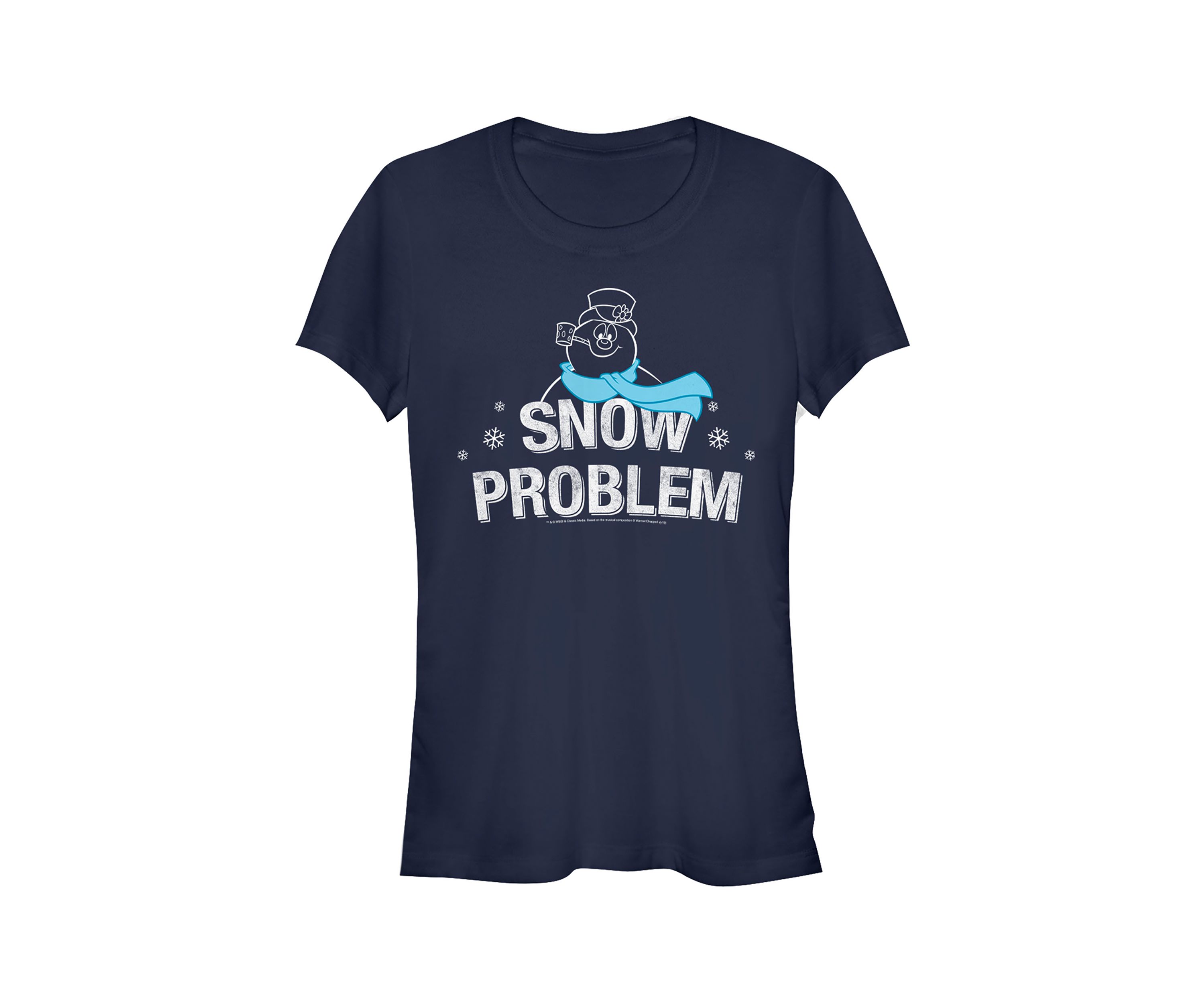 Juniors Snow Problem Frosty T-Shirt