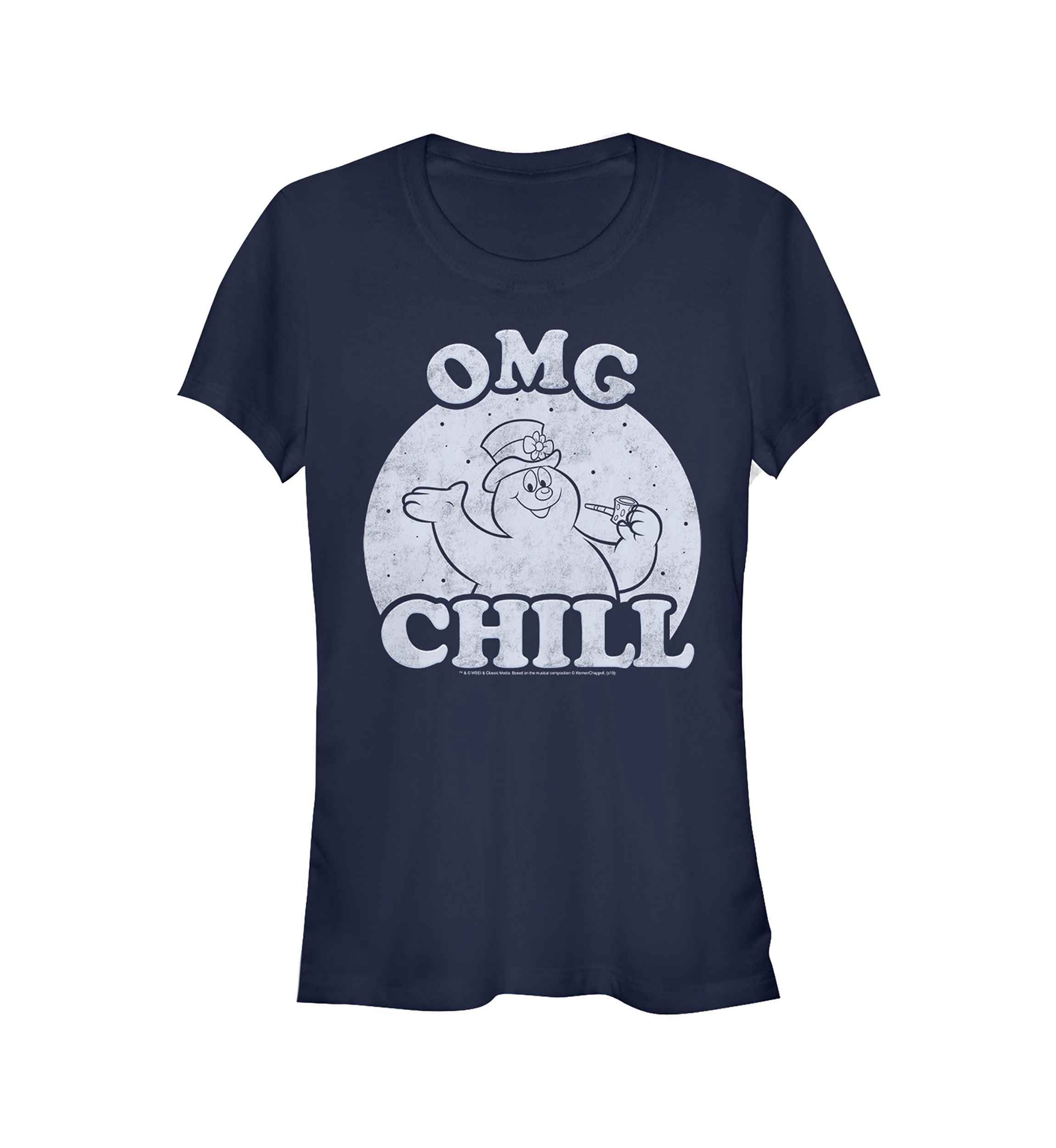 Juniors Omg Chill Frosty T-Shirt