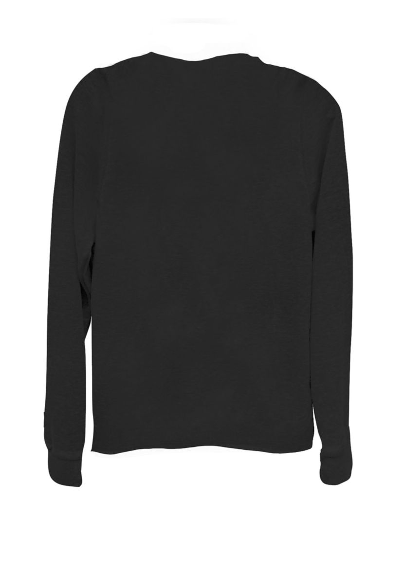 Free the House Elves Text Cowl Neck Graphic Pullover