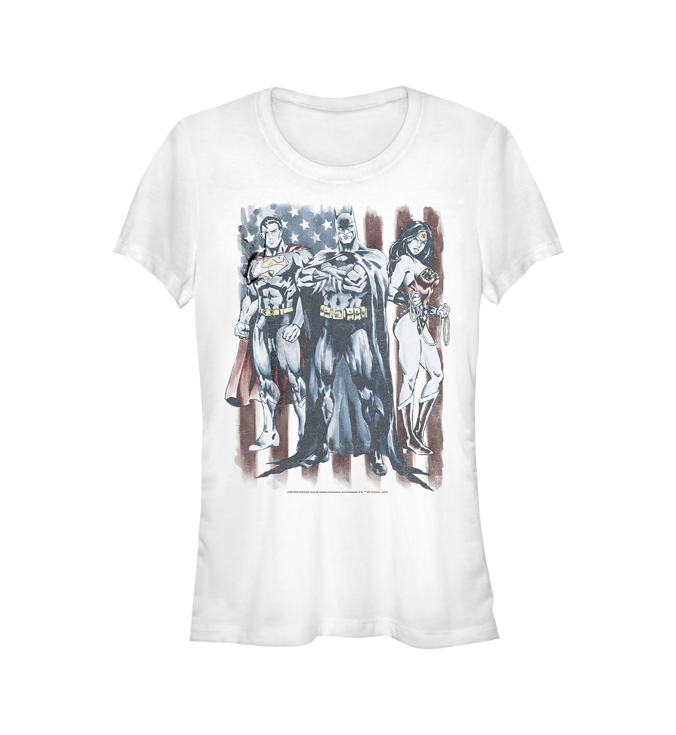 Trinity With Flag Graphic T-Shirt
