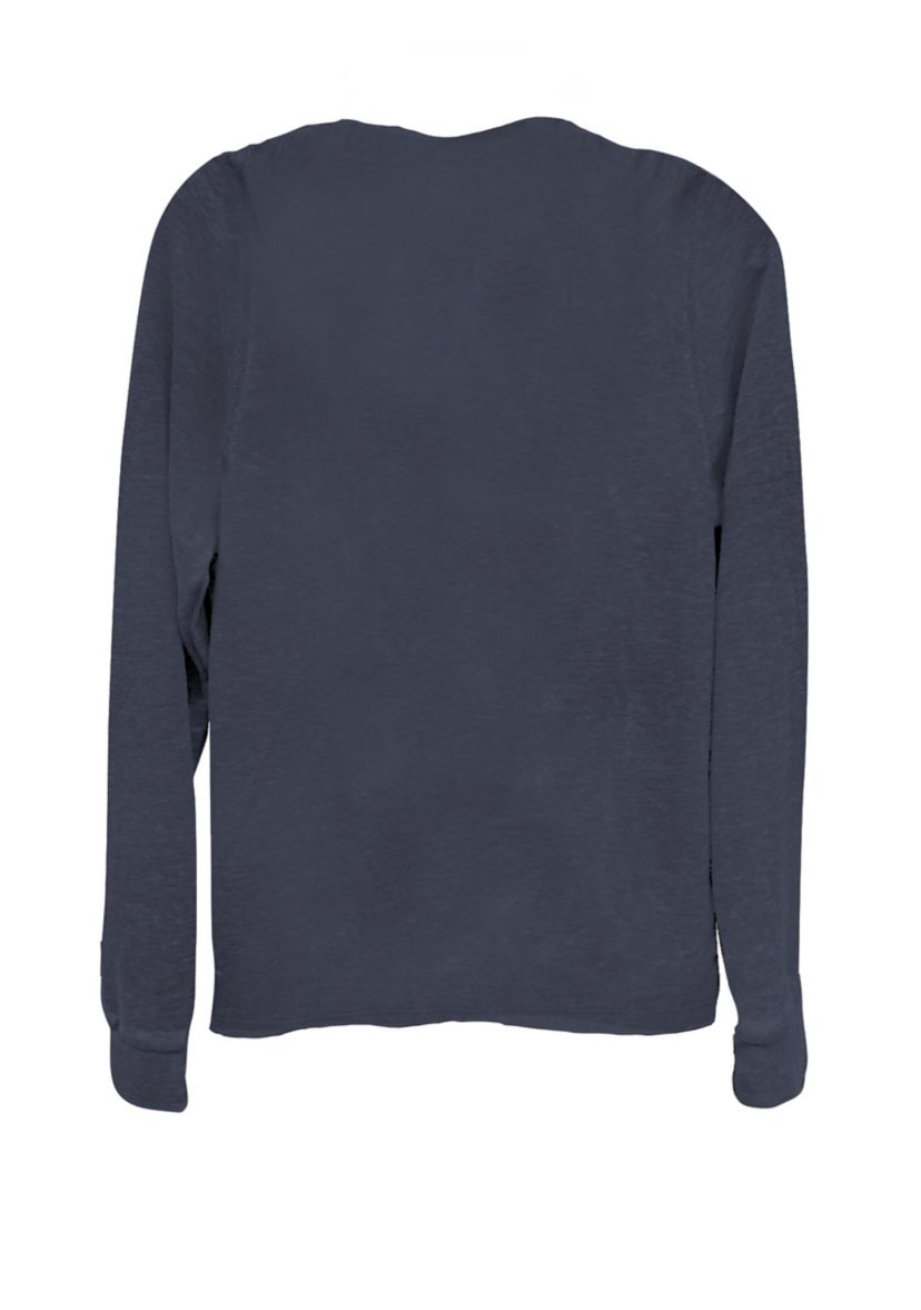 Daffy Duck Party Fowl Cowl Neck Graphic Pullover