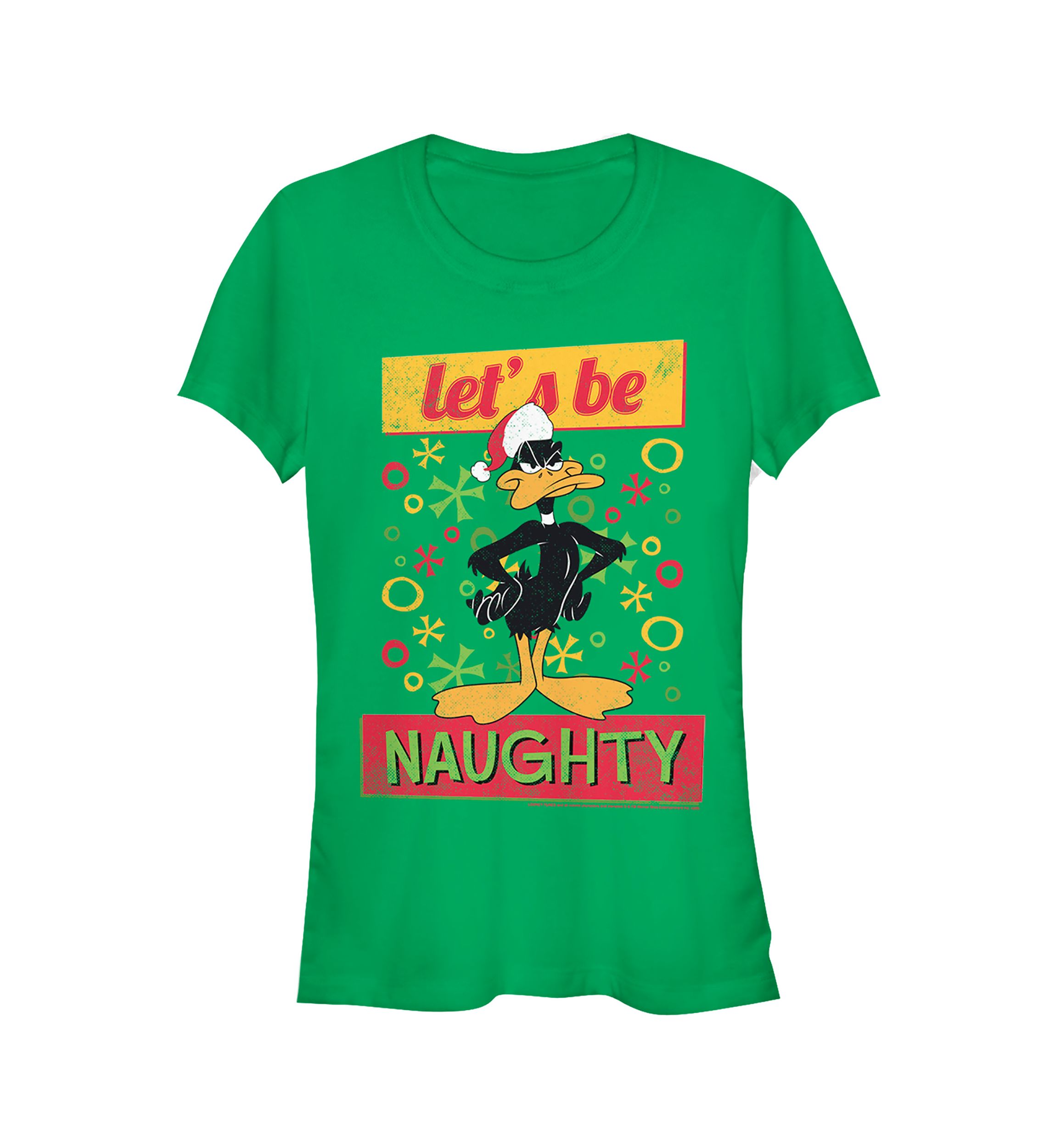 Juniors Lets Be Naughty T-Shirt
