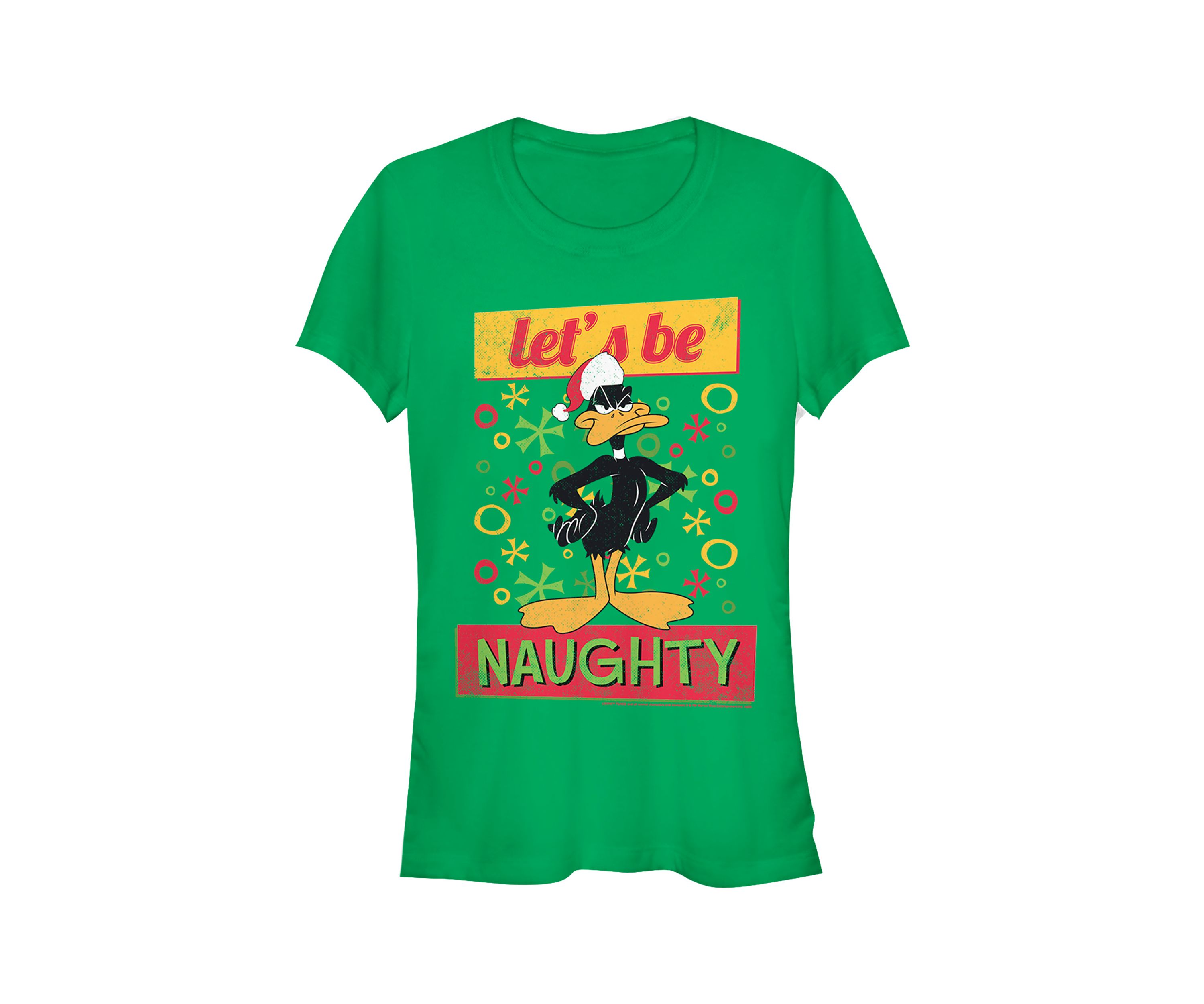 Juniors Lets Be Naughty T-Shirt