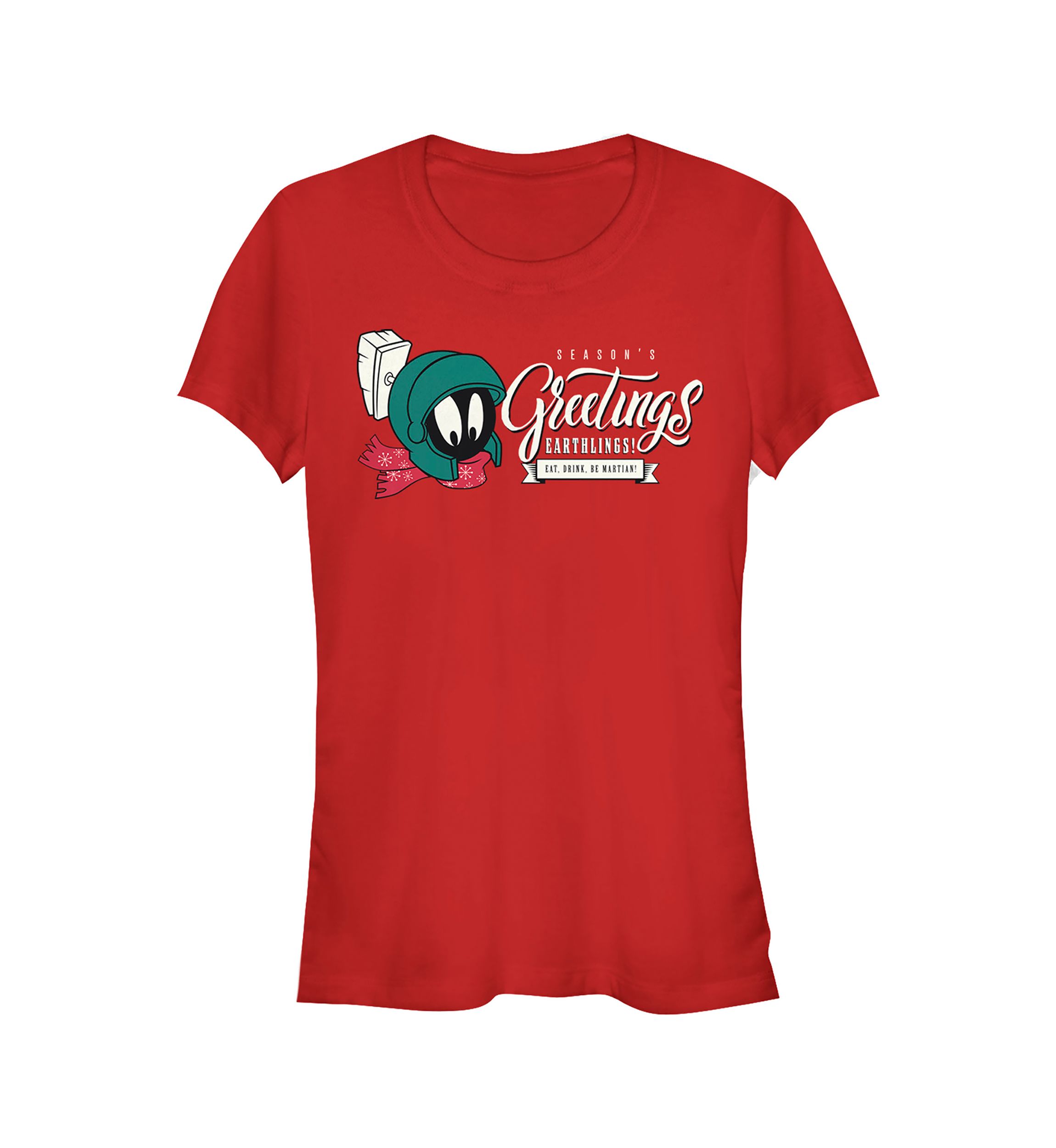 Juniors Eat Drink Be Martian T-Shirt