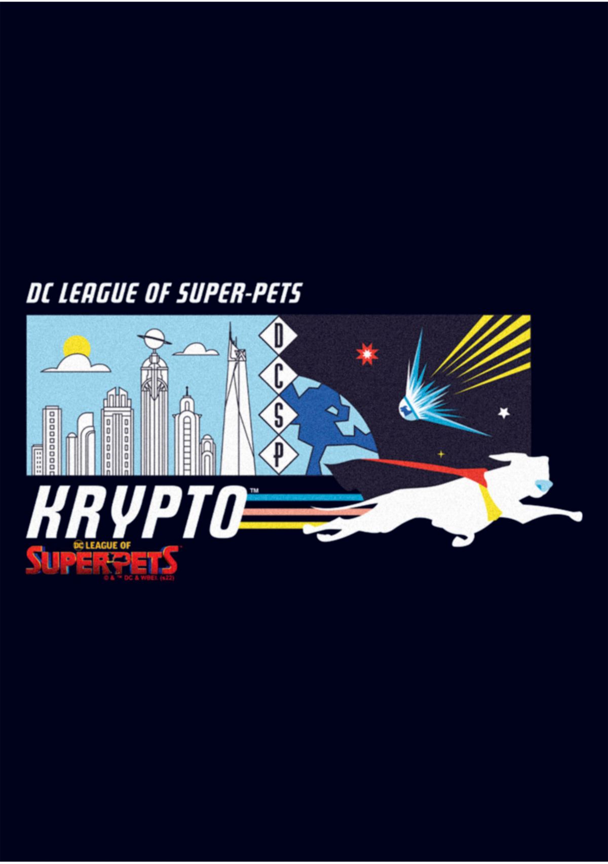 Krypto Panel Graphic T-Shirt