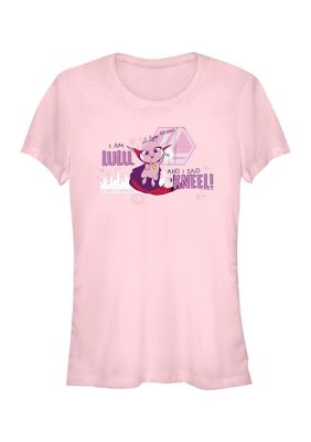 DC COMICS Women's Kneel Before Lulu Graphic T-Shirt, Pink, XXL