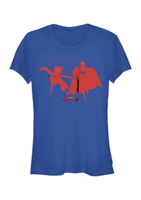 DC COMICS Women's Super Duo Graphic T-Shirt, XXL