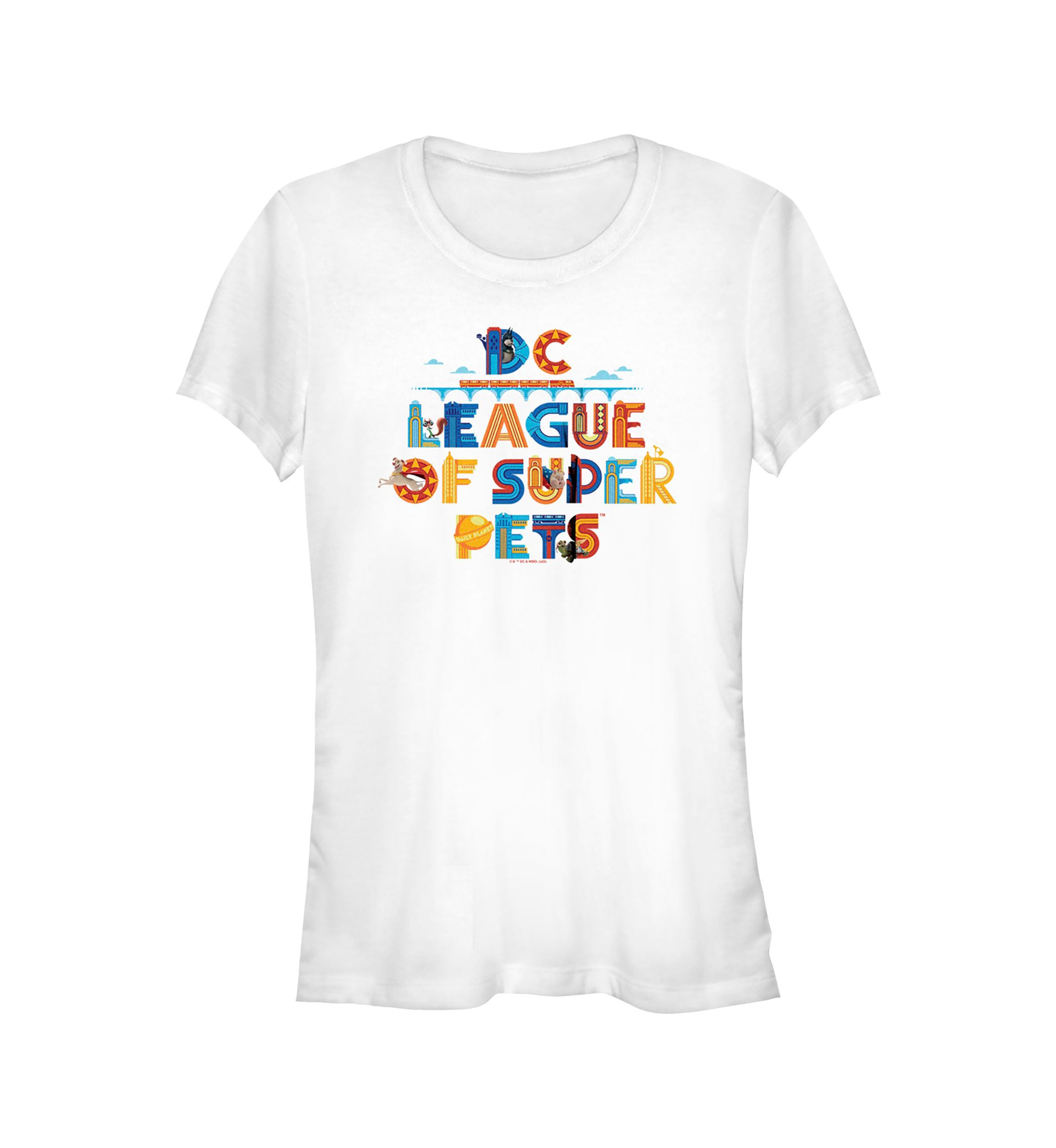 Super Pets Lettering Graphic T-Shirt