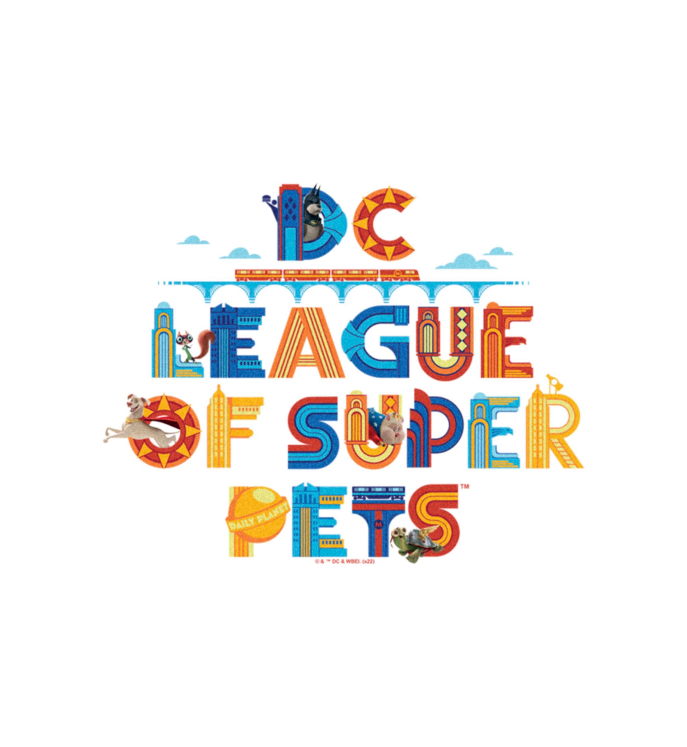 Super Pets Lettering Graphic T-Shirt