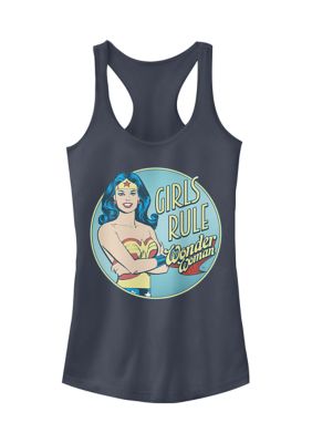 DC COMICS Women's Wonder Rule Graphic Tank Top, 2XL