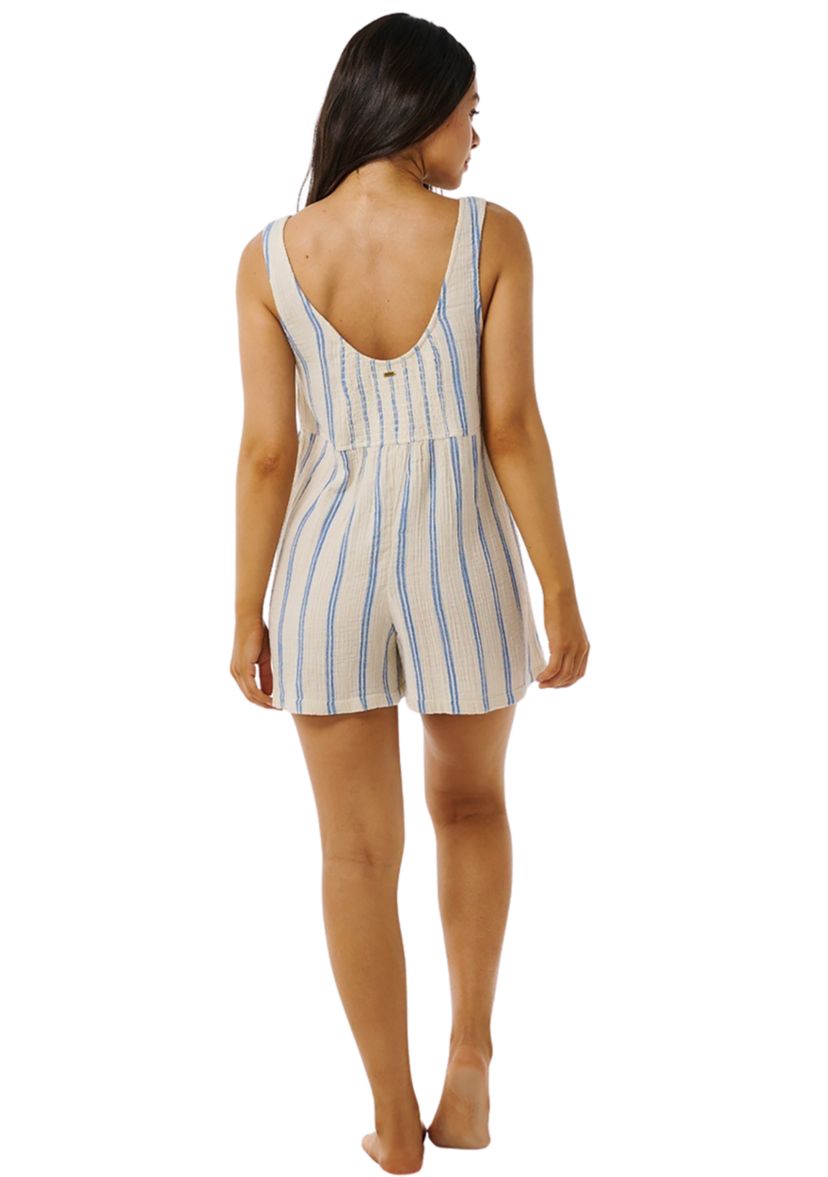 Womens Premium Surf Stripe Romper