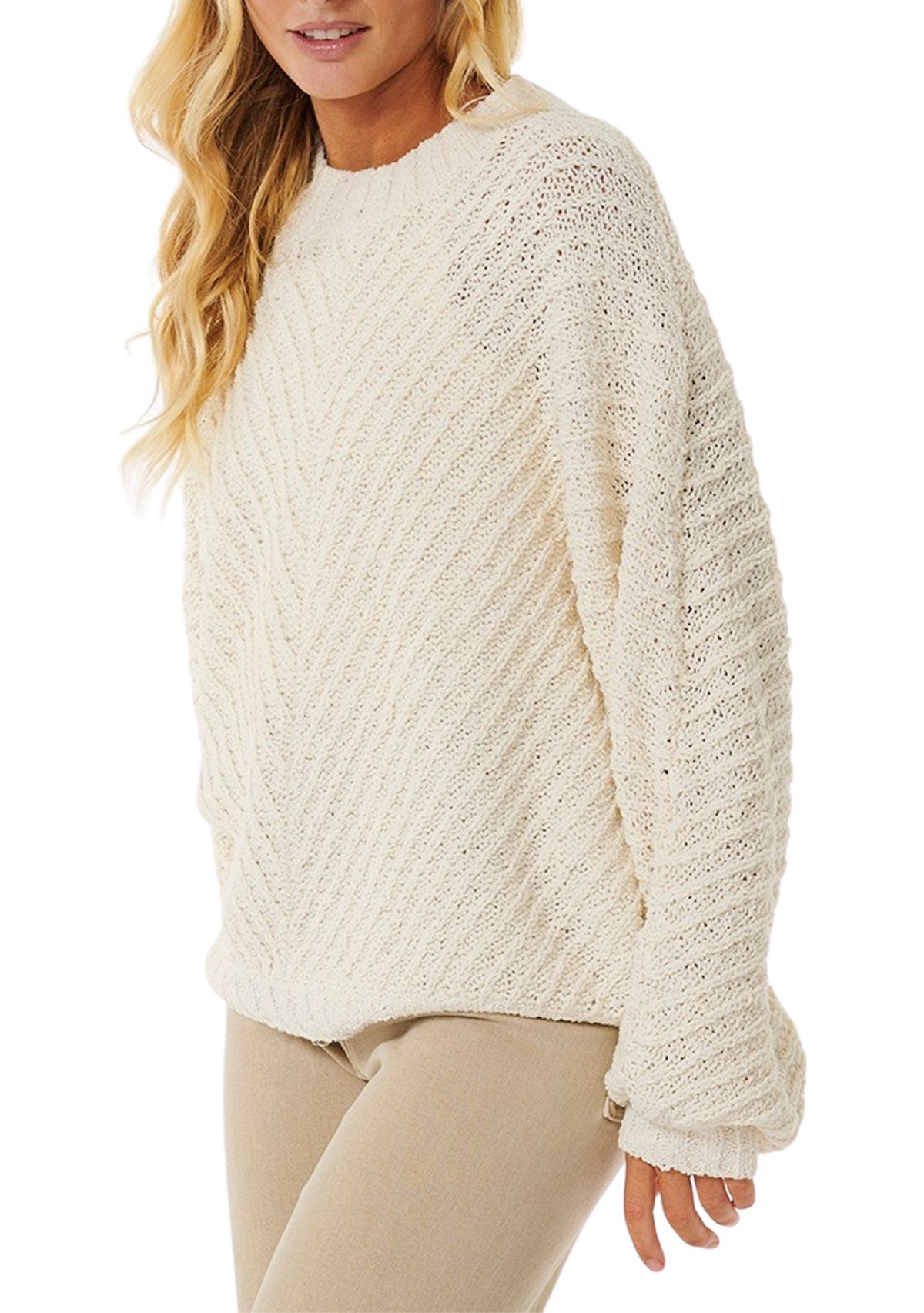 Womens Classic Knit Sweater 