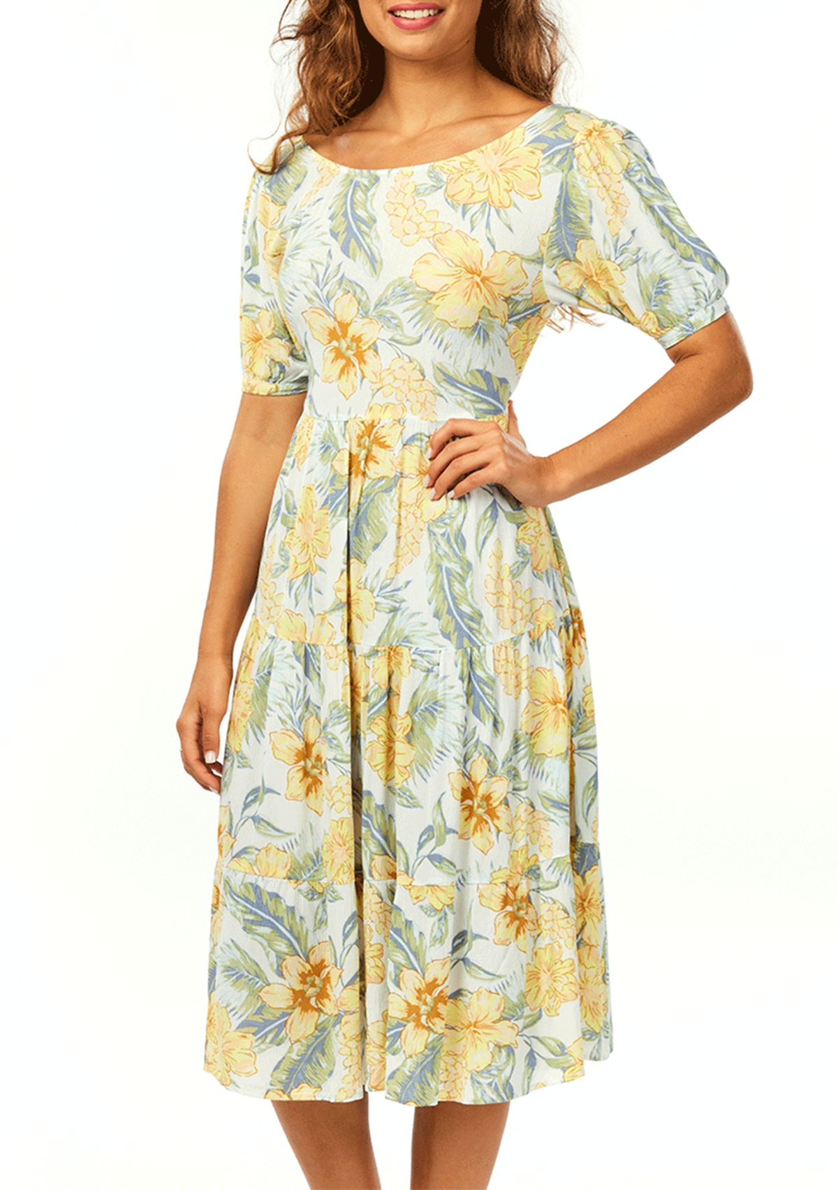 Womens Always Summer Midi Dress