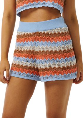 Women's Santorini Sun Crochet Shorts