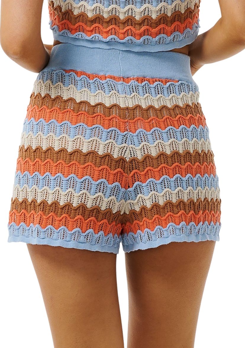 Womens Santorini Sun Crochet Shorts
