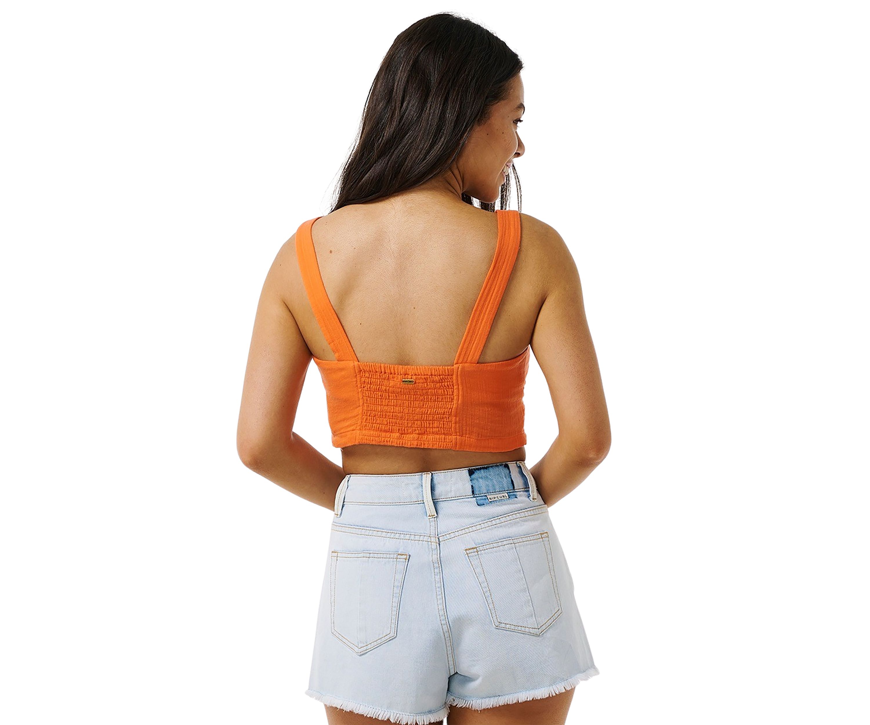 Womens Premium Surf Crop Top