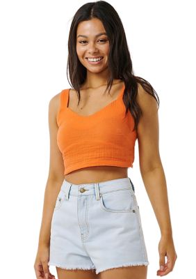 Women's Premium Surf Crop Top