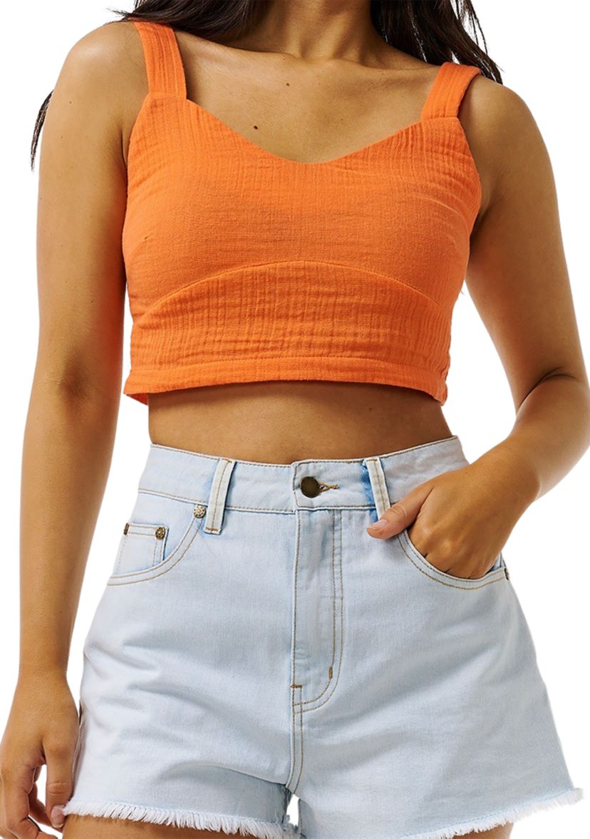 Womens Premium Surf Crop Top