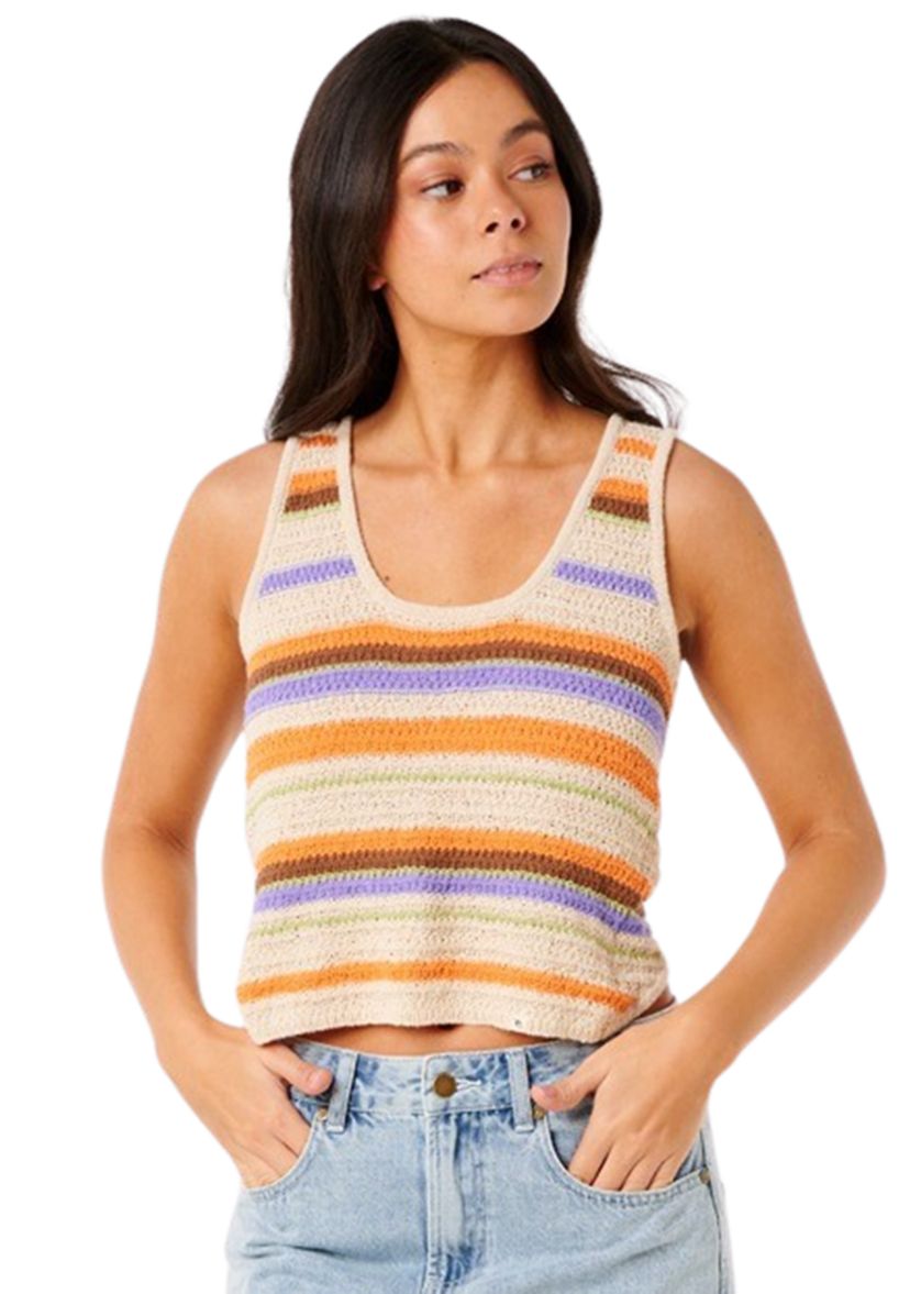 Womens Cala Knits Knit Crop Top