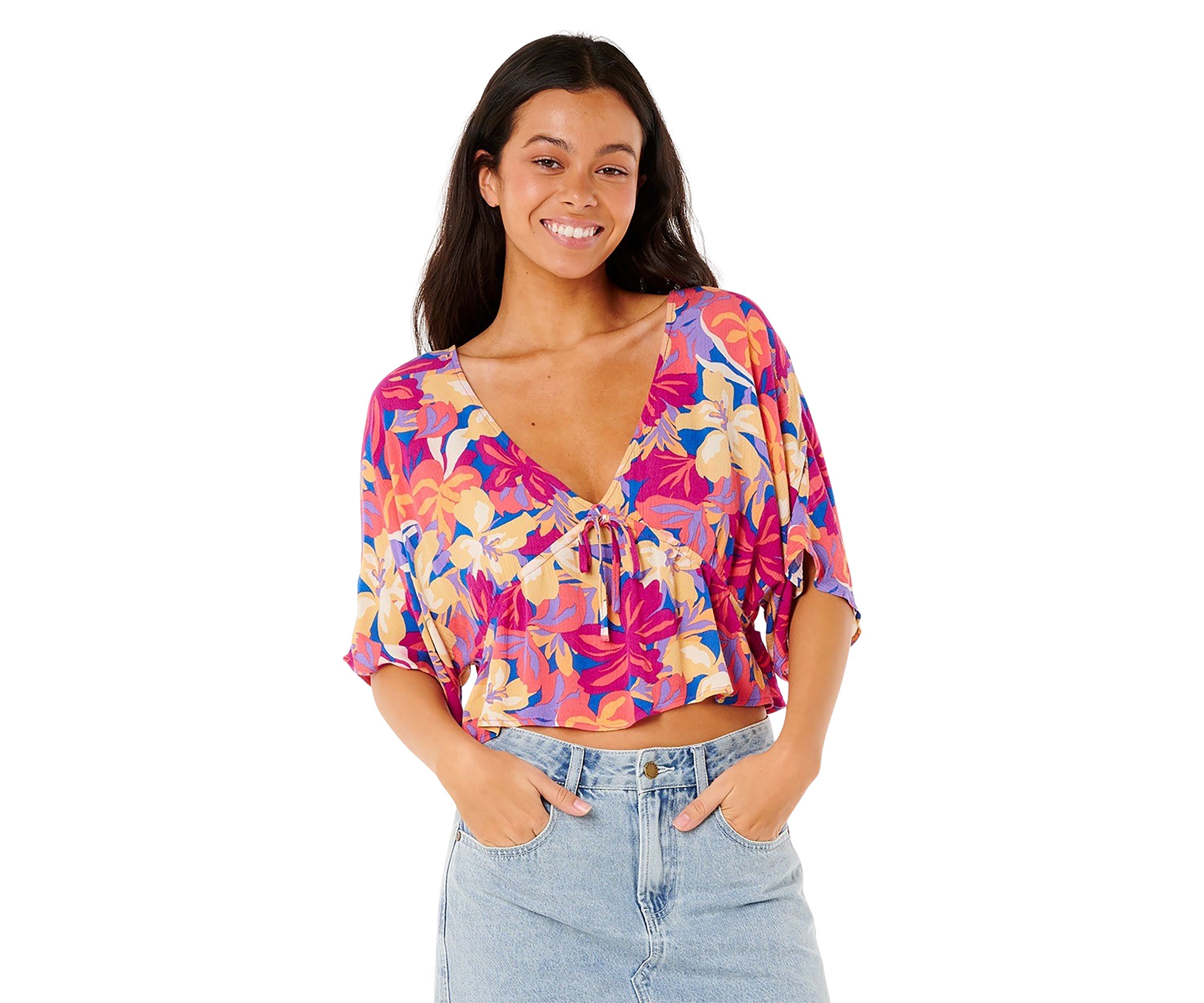Womens Es Vedra Printed Summer Top
