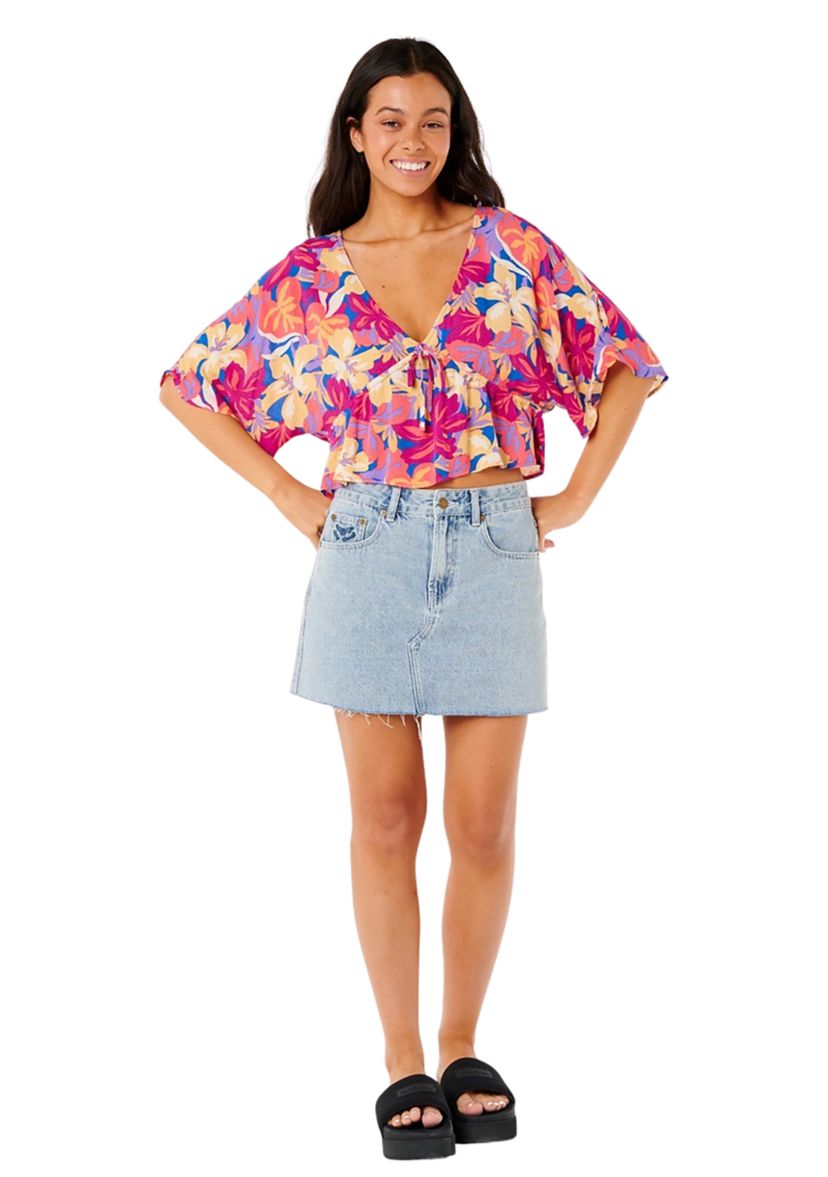 Womens Es Vedra Printed Summer Top