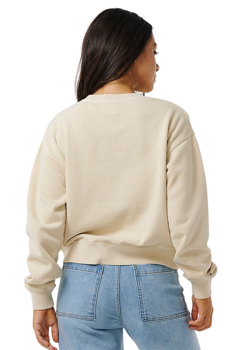 Womens Alchemy Relaxed Crew Neck Graphic Sweatshirt