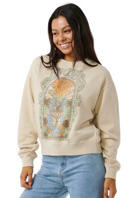 Women's Alchemy Relaxed Crew Neck Graphic Sweatshirt