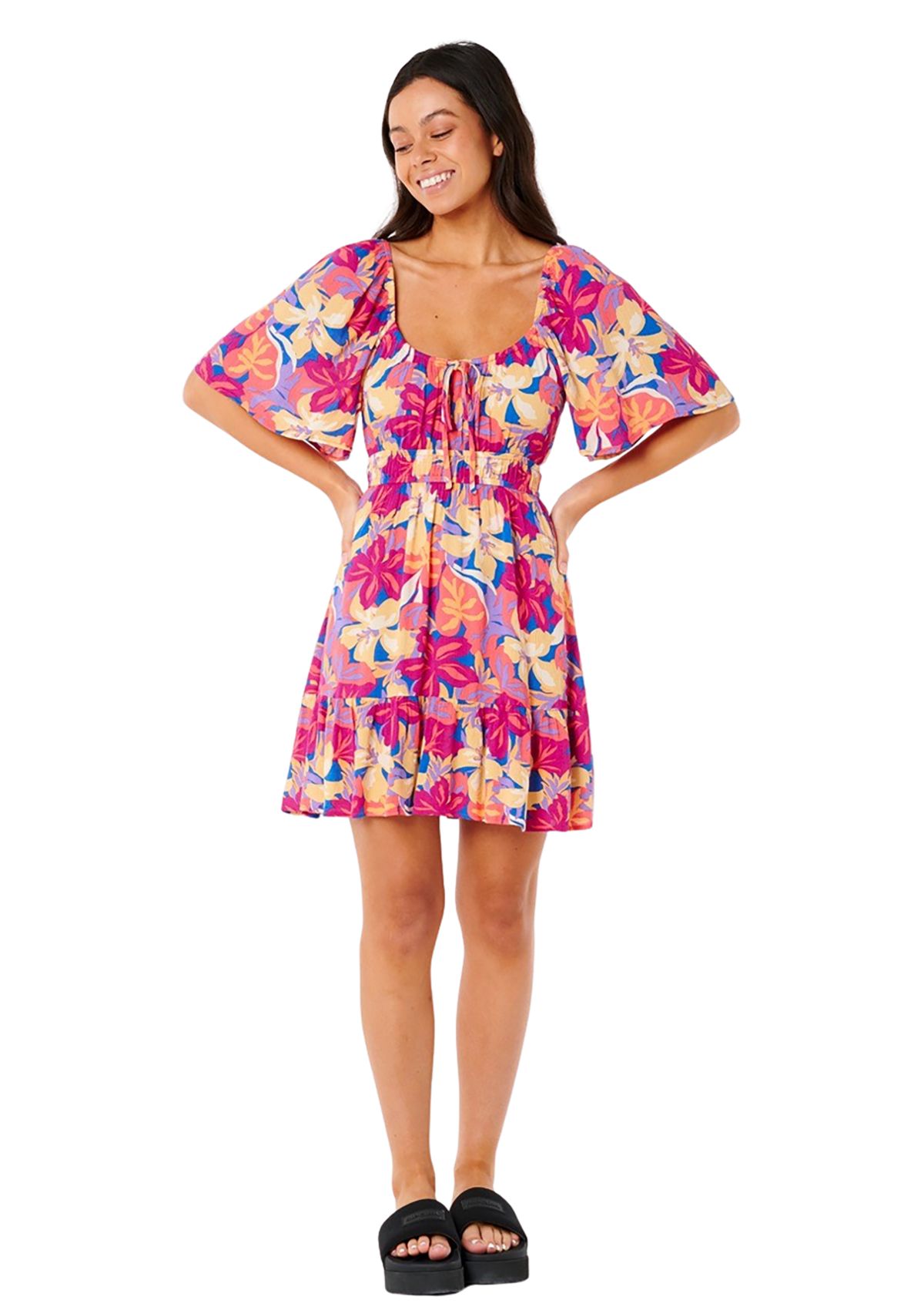 Womens Es Vedra Printed Mini Dress