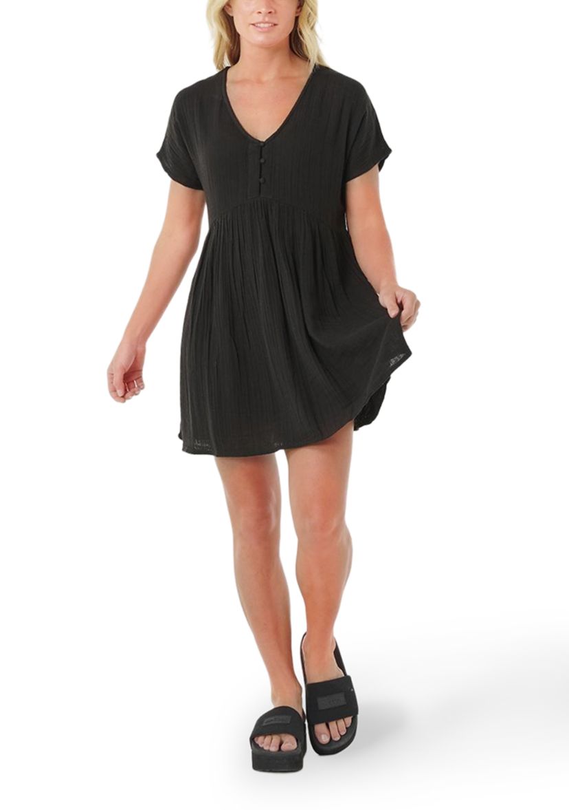 Womens Short Dolman Sleeve Surf Dress