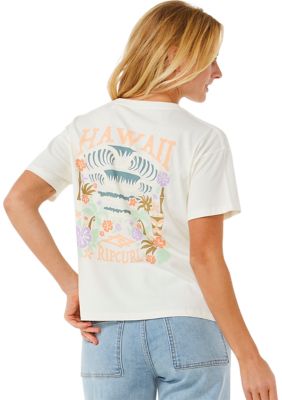 Women's Tiki Tropics Relaxed Graphic T-Shirt