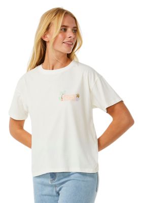 Women's Tiki Tropics Relaxed Graphic T-Shirt