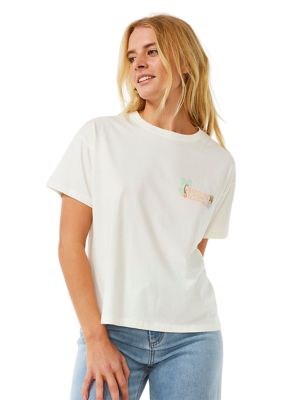 Women's Tiki Tropics Relaxed Graphic T-Shirt