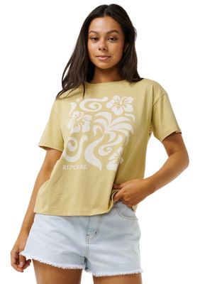 Women's Aloha Relaxed Graphic T-Shirt