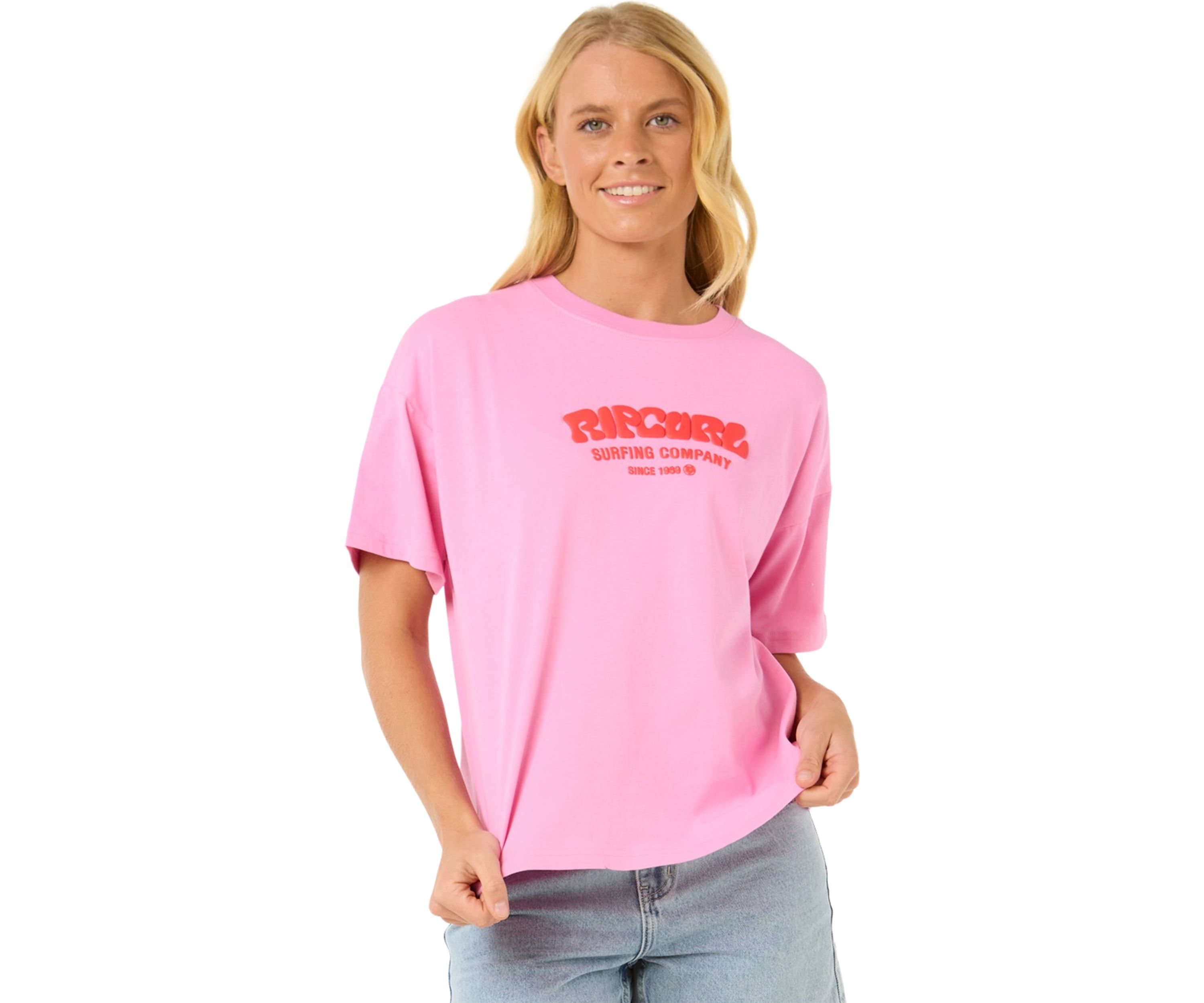Womens Surf Puff Relaxed Graphic T-Shirt