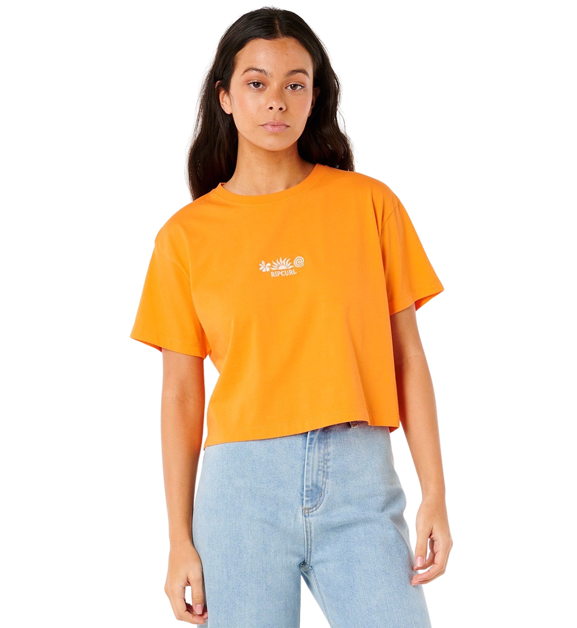 Womens Tokens Cropped Graphic T-Shirt