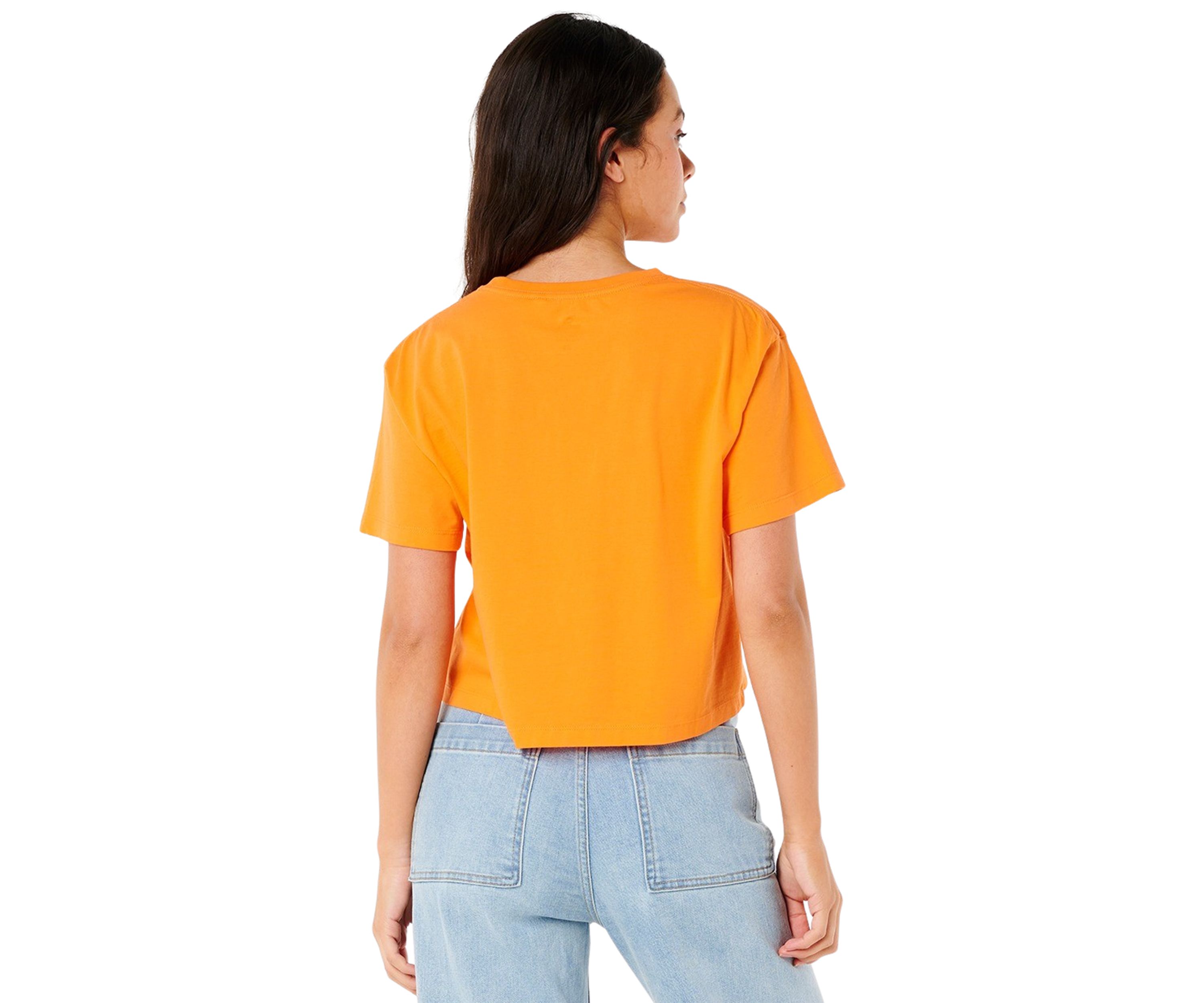 Womens Tokens Cropped Graphic T-Shirt